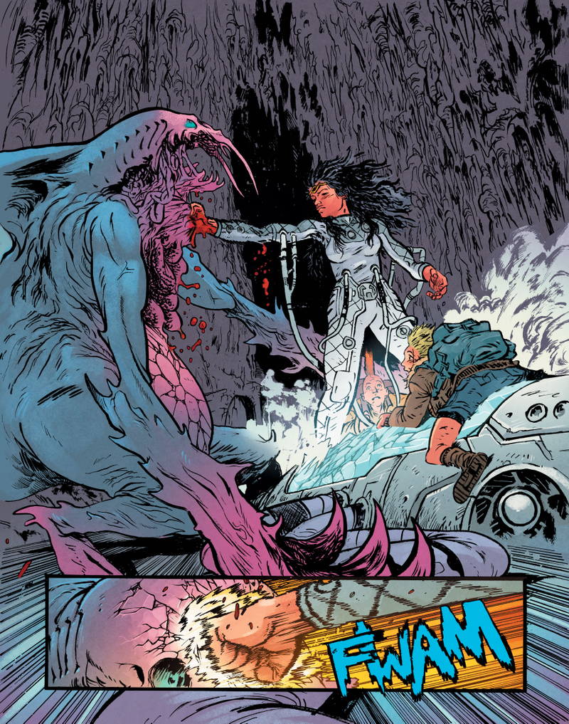Illustration for article titled Diana Takes on the Post-Apocalypse in Our Exclusive First Look at Wonder Woman: Dead Earth